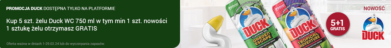 Duck WC żel. Promocja