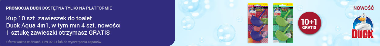 Duck WC zawieszki. Promocja