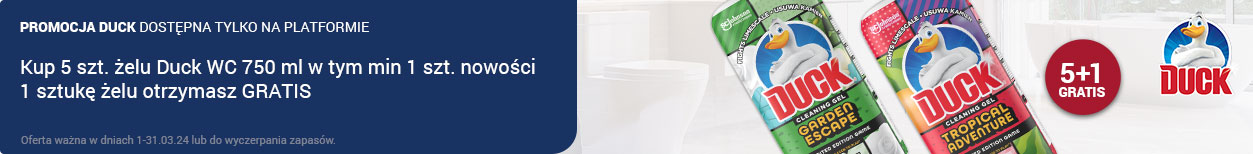 Duck żel. Promocja 5+1 GRATIS