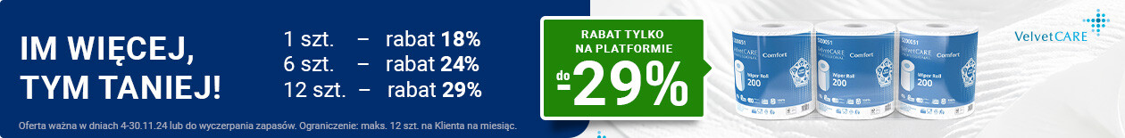 VELVET PROFESSIONAL Comfort 200 m, czyściwo przemysłowe, 3 szt (11) Listing