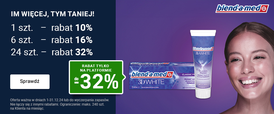 Blend-a-med (12) Welcome