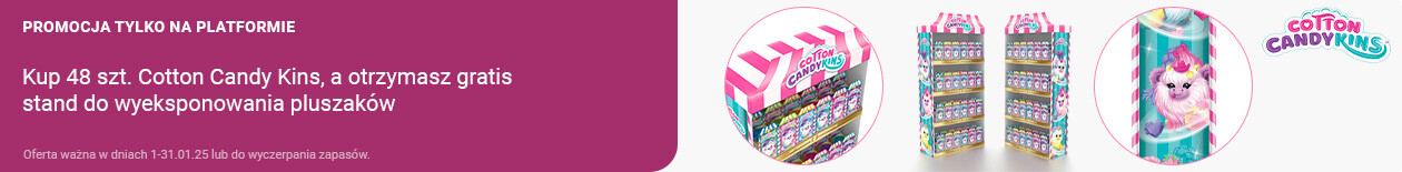 COTTON CANDYKINS stand (01) listing